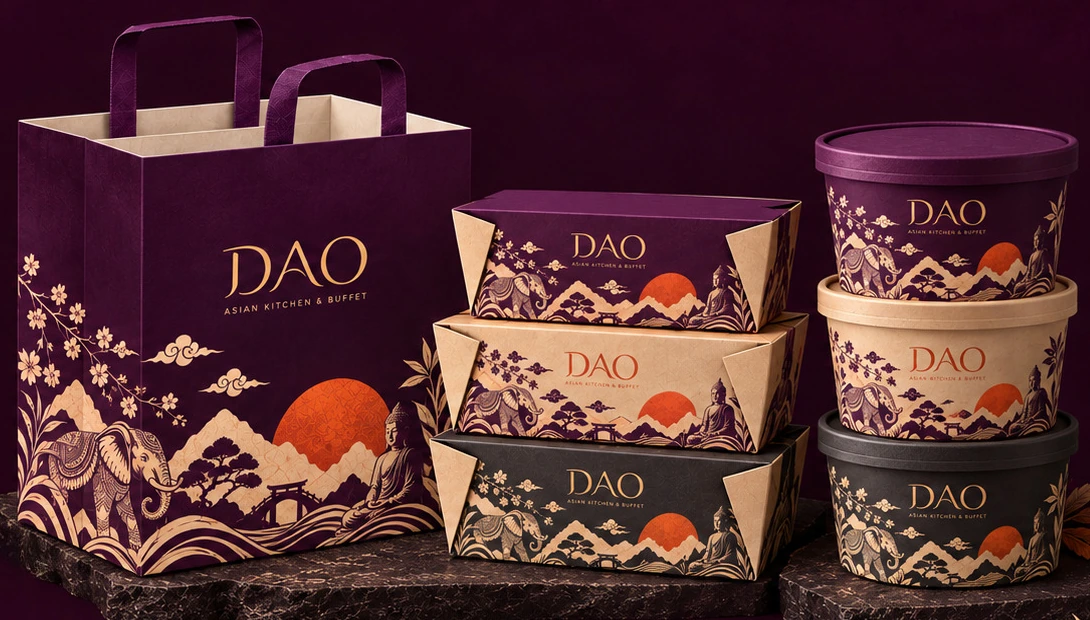 DAO takeaway-pakendid