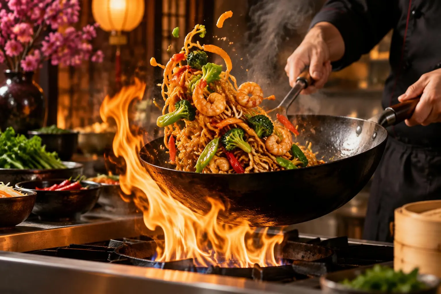 Live-Wok & kuumad road